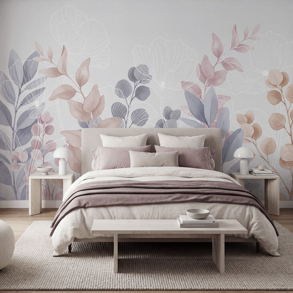 Blätter mit weißen Adern — Interieur 1