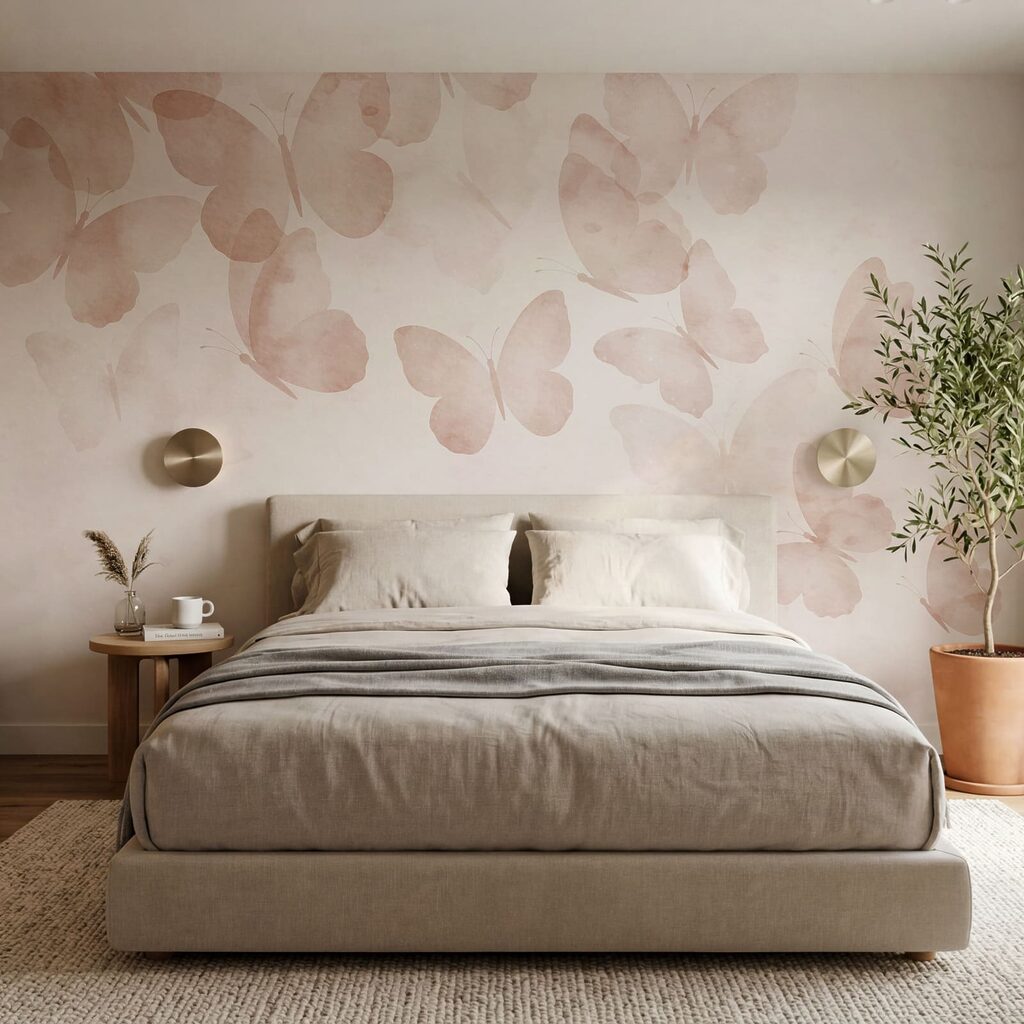 Schmetterlinge und Farbwolken — Interieur 2