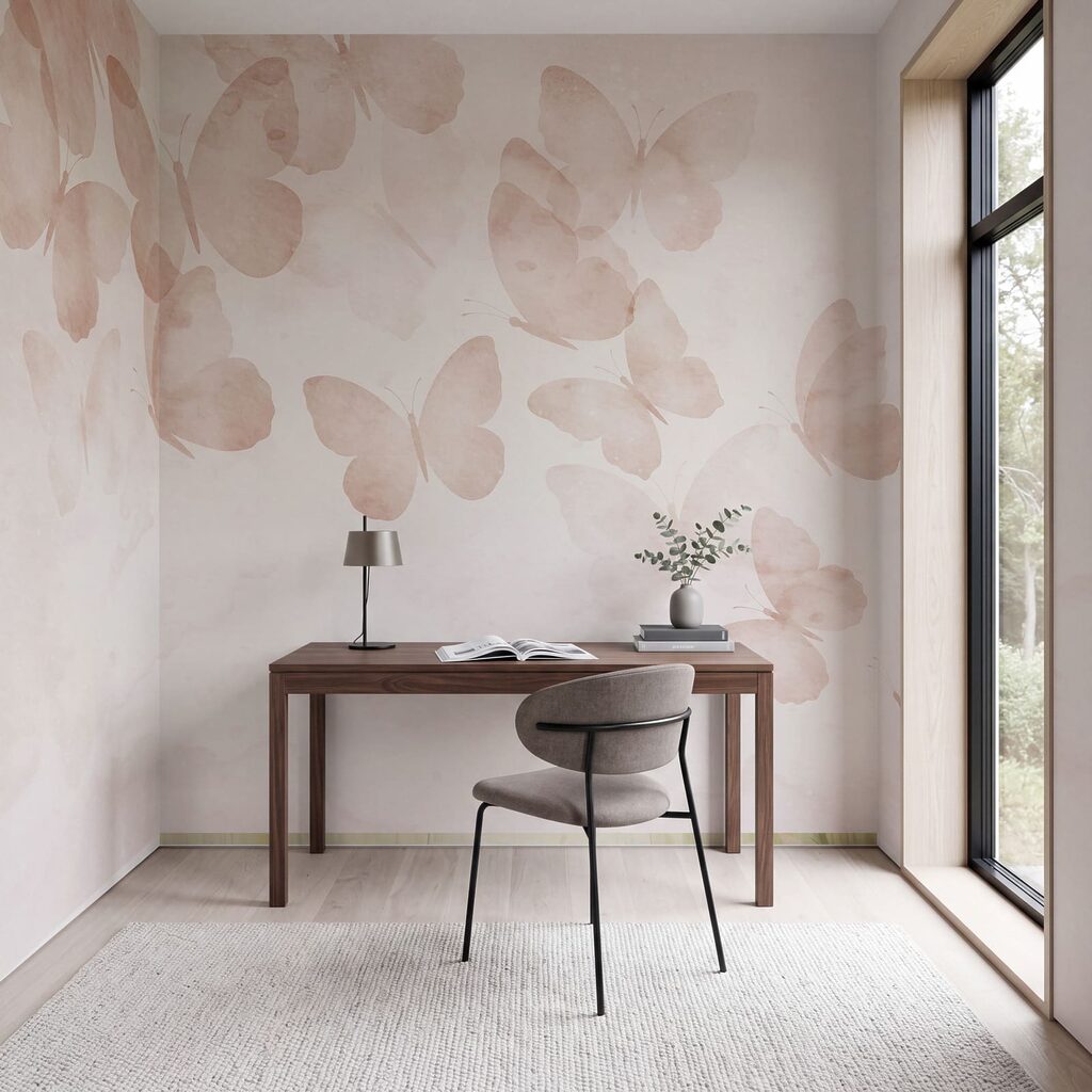 Schmetterlinge und Farbwolken — Interieur 5