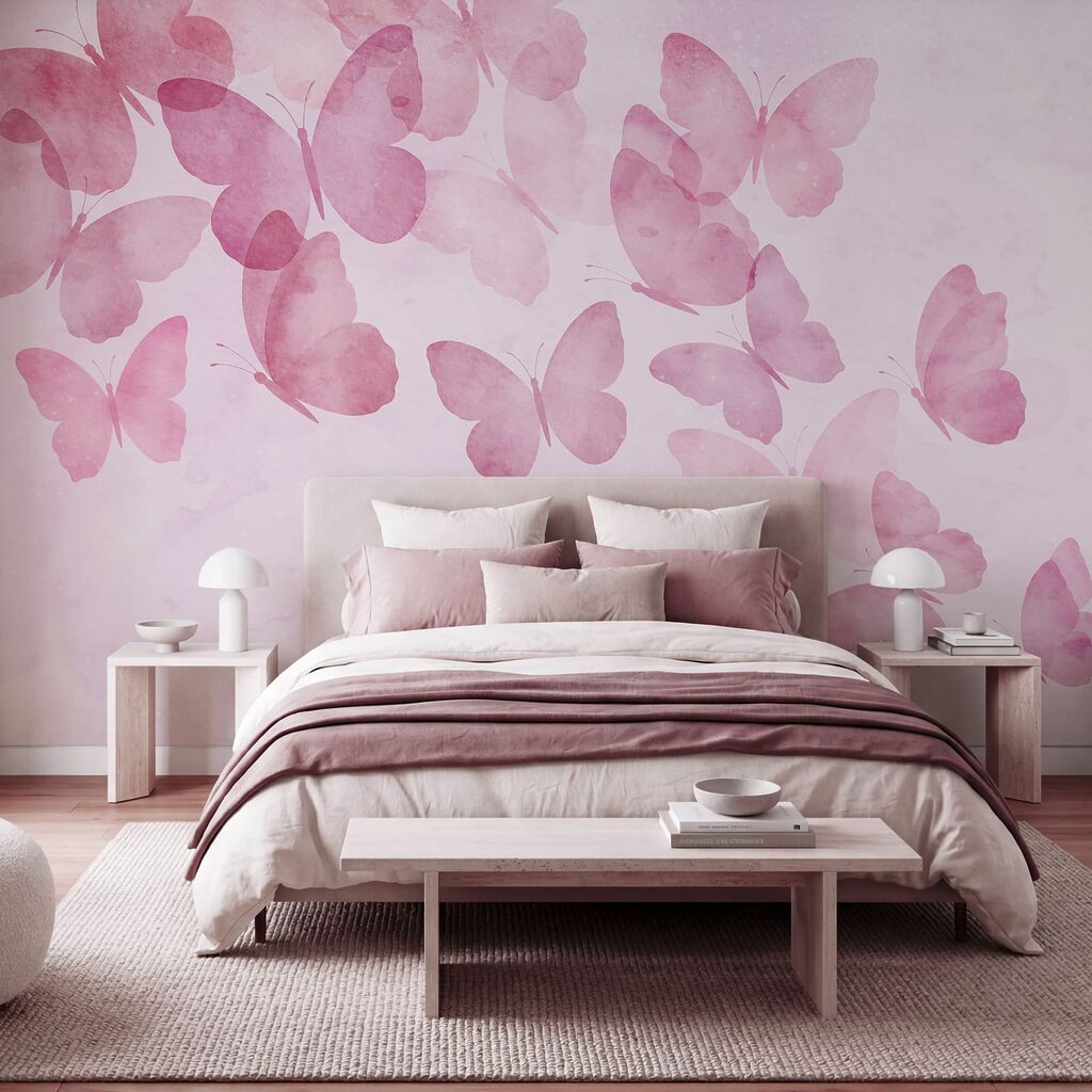 Schmetterlinge und Farbwolken — Interieur 2