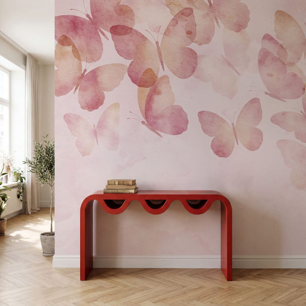 Schmetterlinge und Farbwolken — Interieur 2