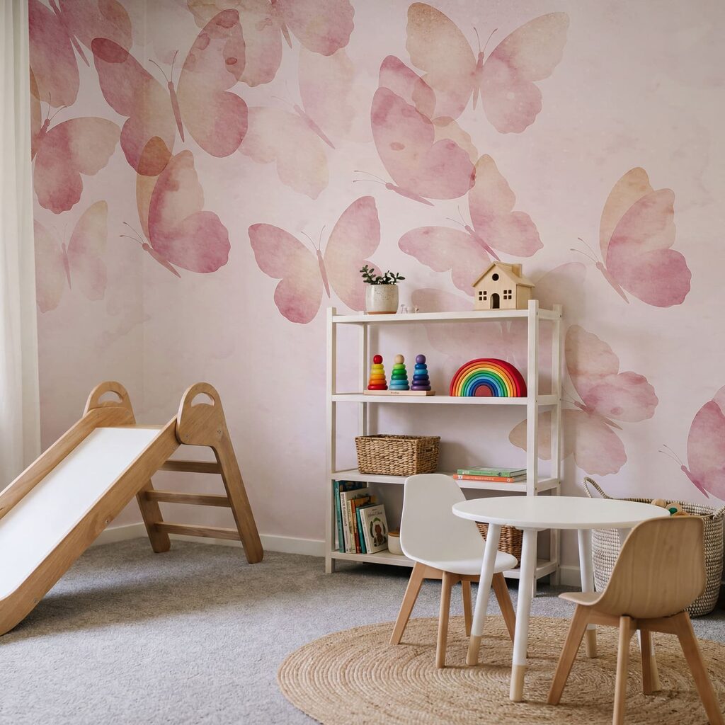 Schmetterlinge und Farbwolken — Interieur 4