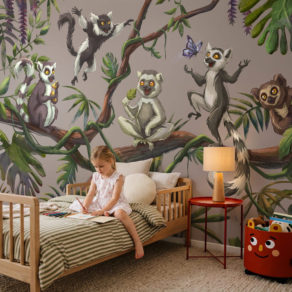 Lemuren mit verspieltem Blick — Interieur 3