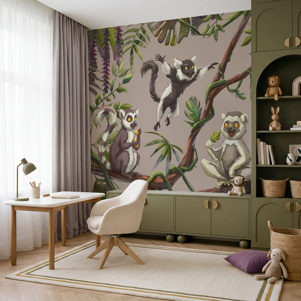 Lemuren mit verspieltem Blick — Interieur 2