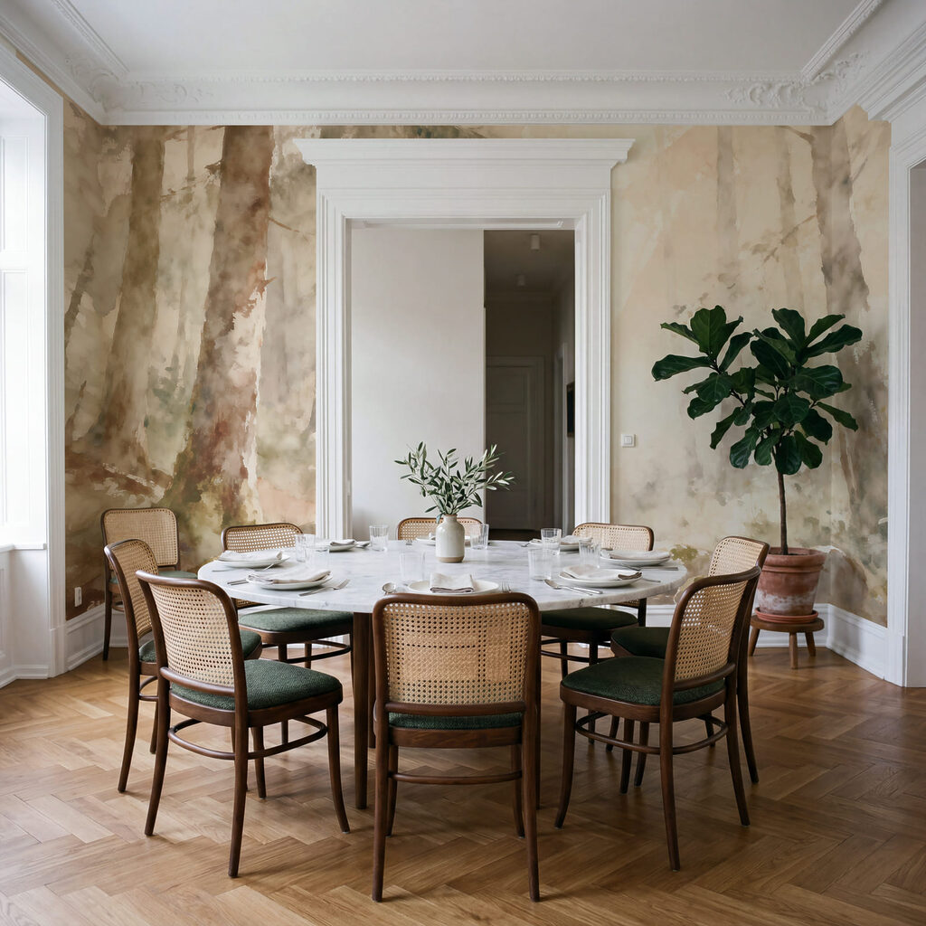 Waldbach mit runden Steinen — Interieur 3