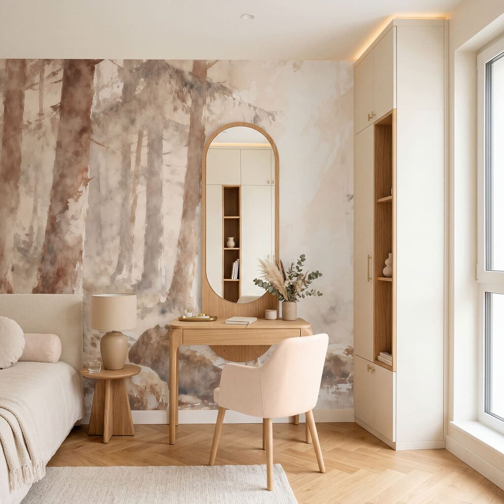 Waldbach mit runden Steinen — Interieur 2