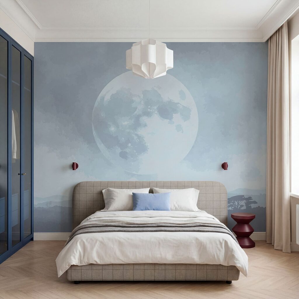 Mond über dem Wald — Interieur 2