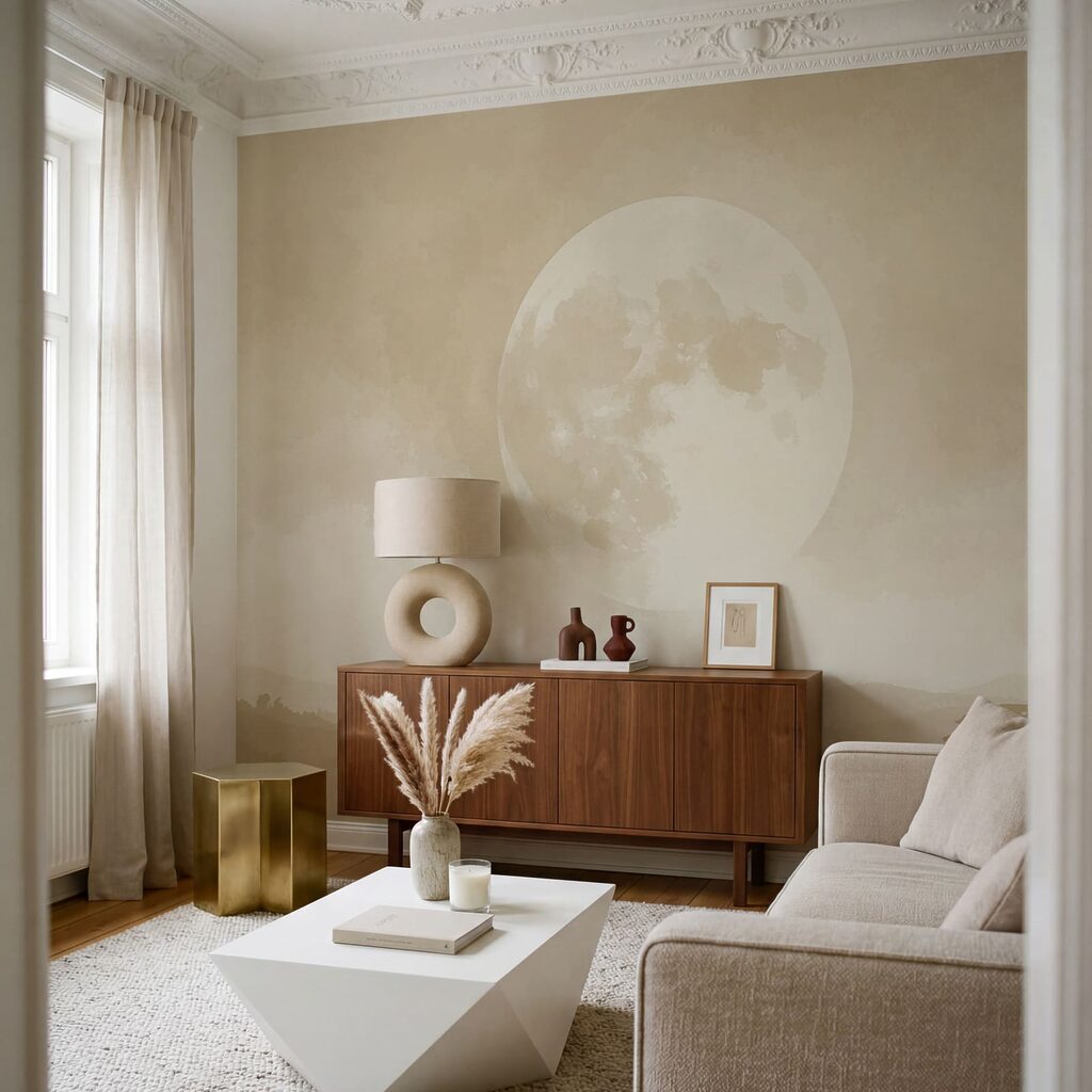 Mond über dem Wald — Interieur 2