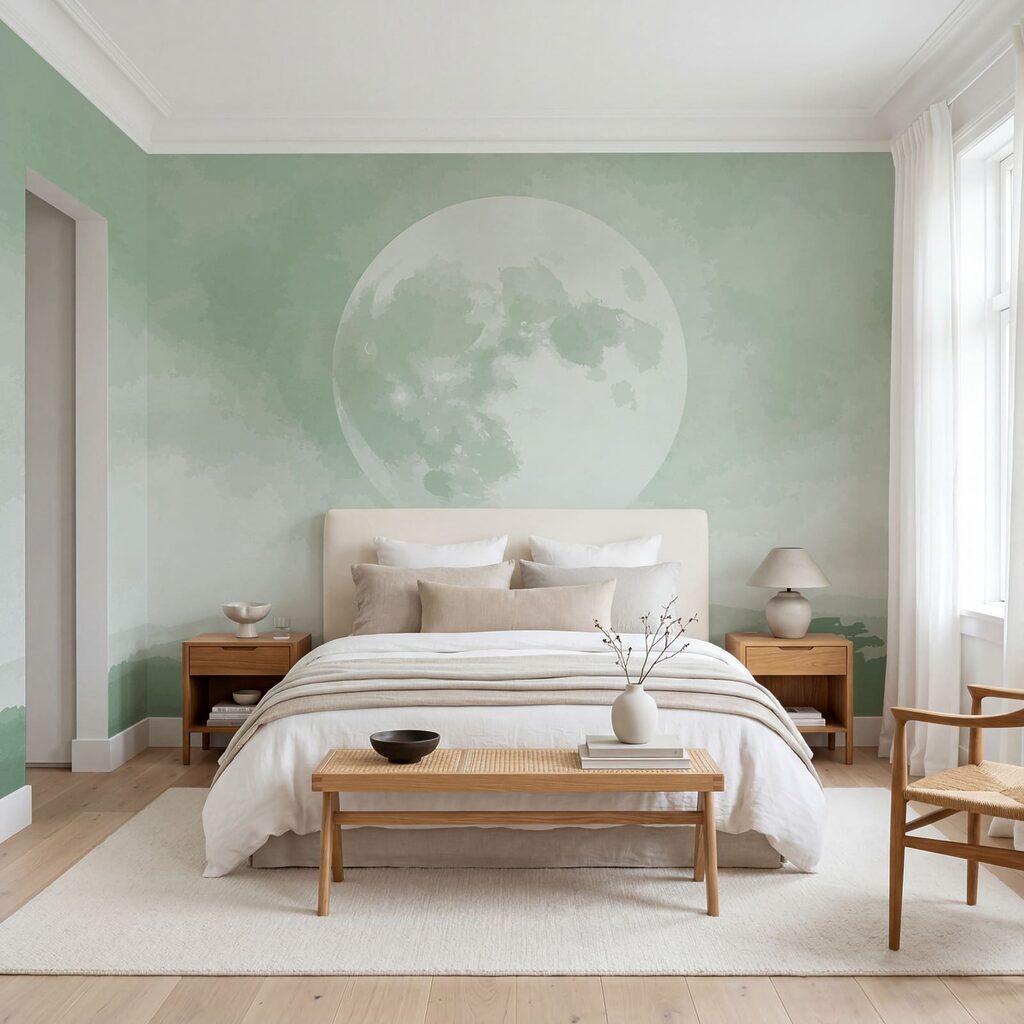 Mond über dem Wald — Interieur 1