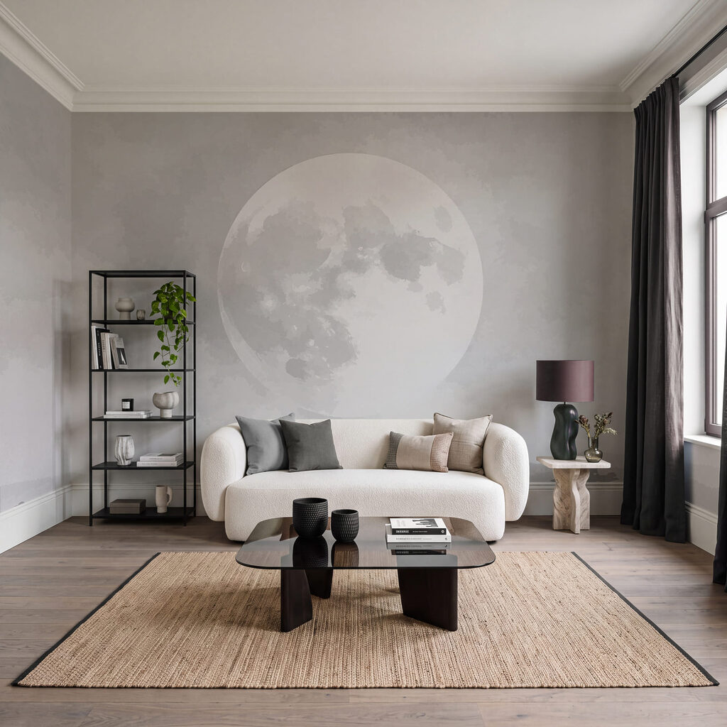 Mond über dem Wald — Interieur 2