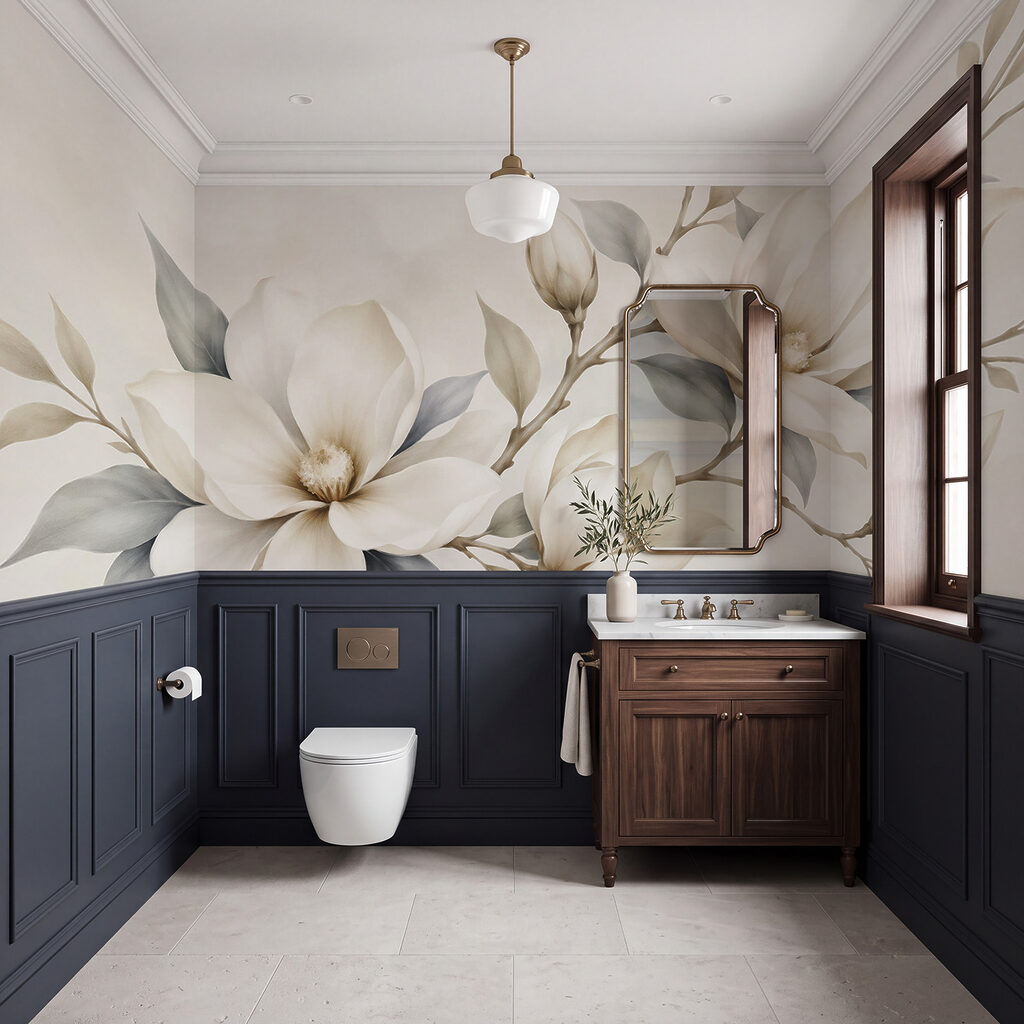 Weiße Blüten an Zweigen — Interieur 4
