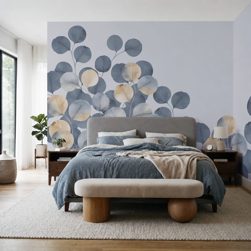 Runde Blätter in Schichten — Interieur 2