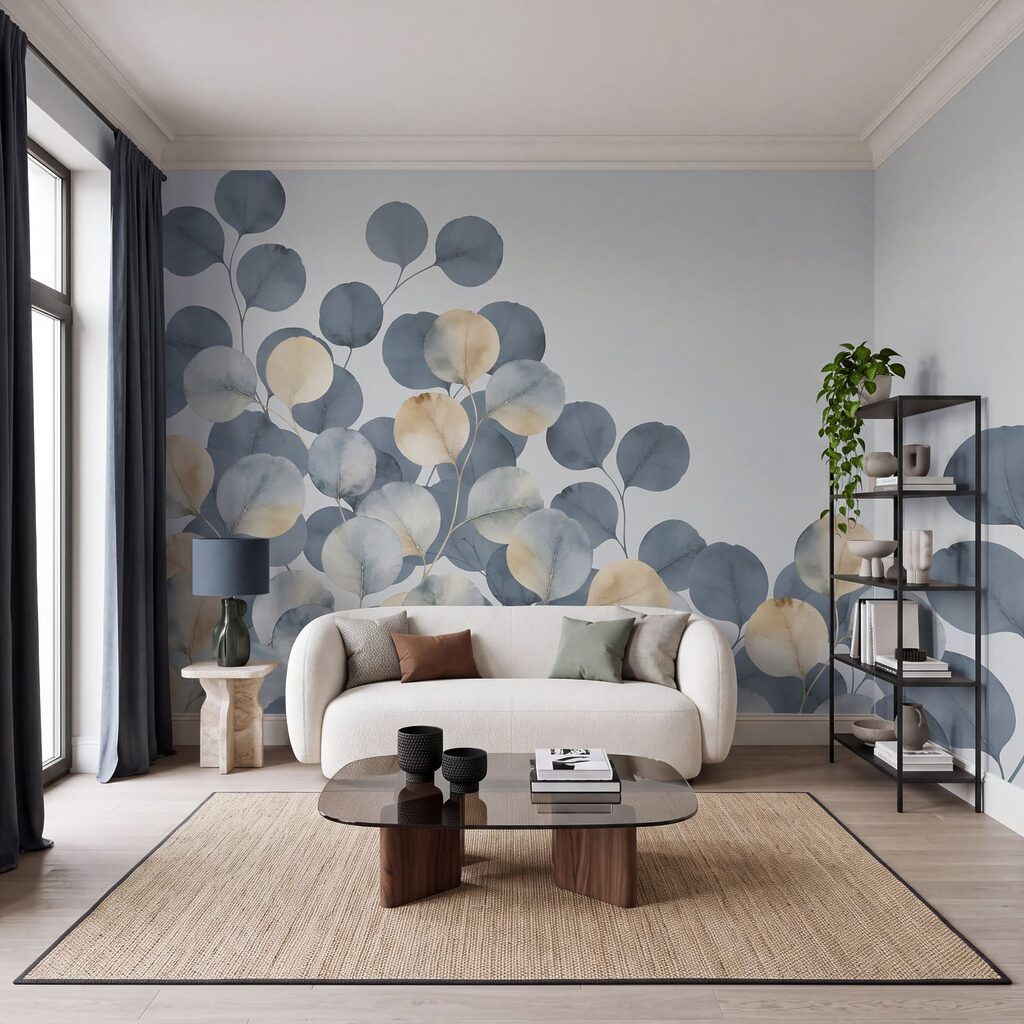 Runde Blätter in Schichten — Interieur 3