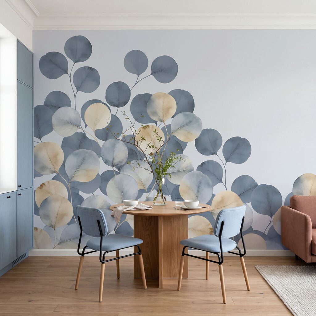 Runde Blätter in Schichten — Interieur 1