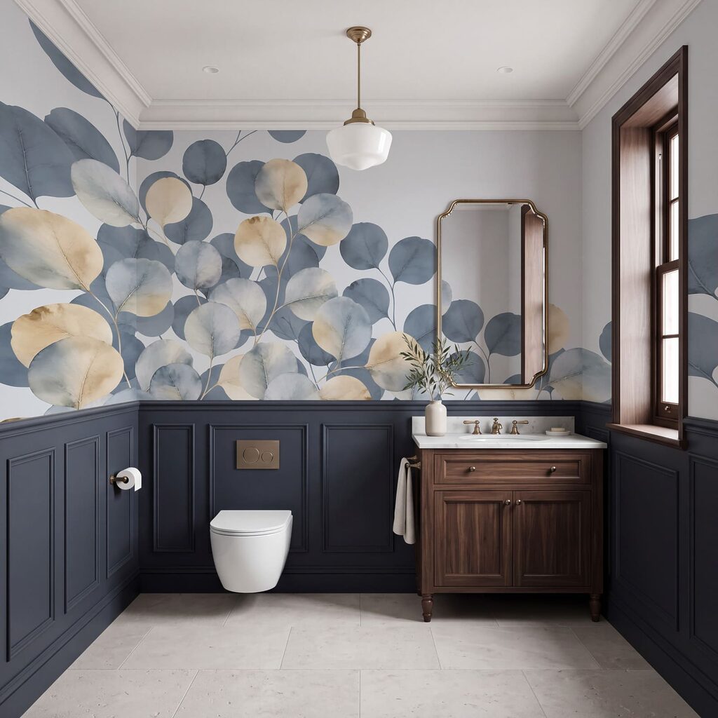 Runde Blätter in Schichten — Interieur 4