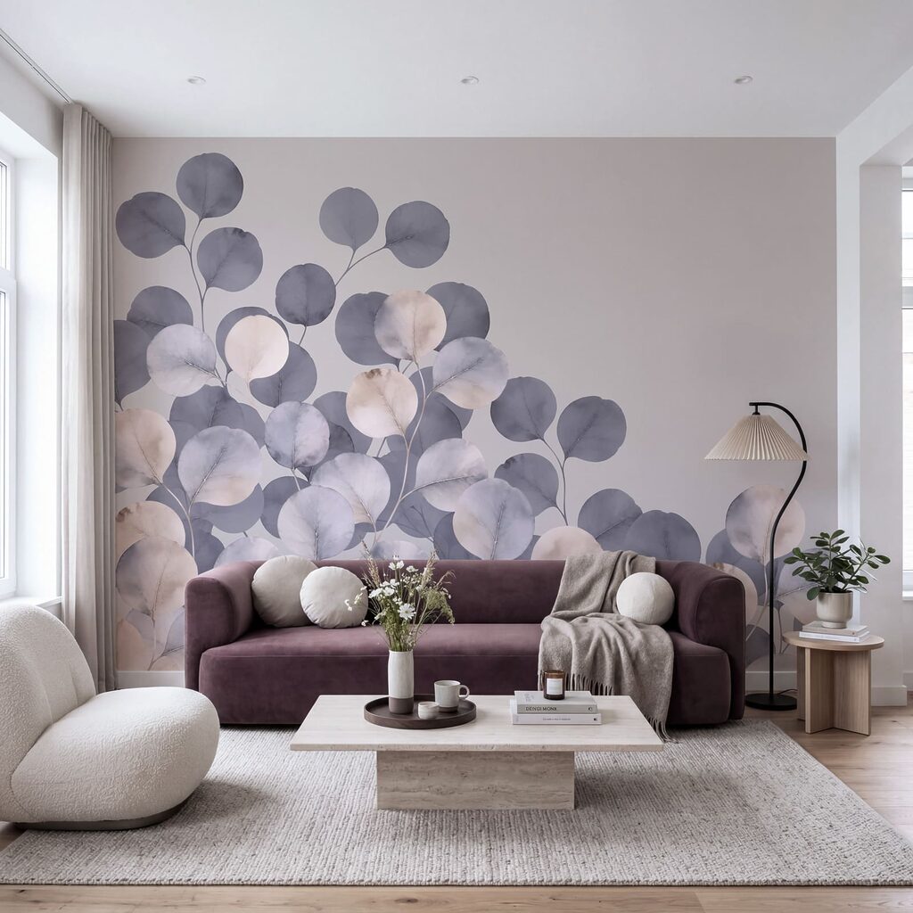 Runde Blätter in Schichten — Interieur 2