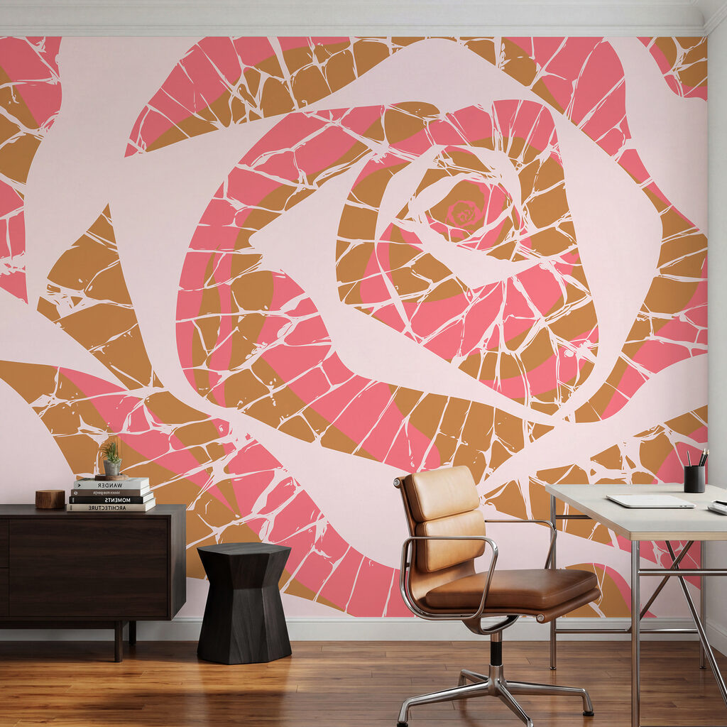 Rose aus Farbsplittern — Interieur 2