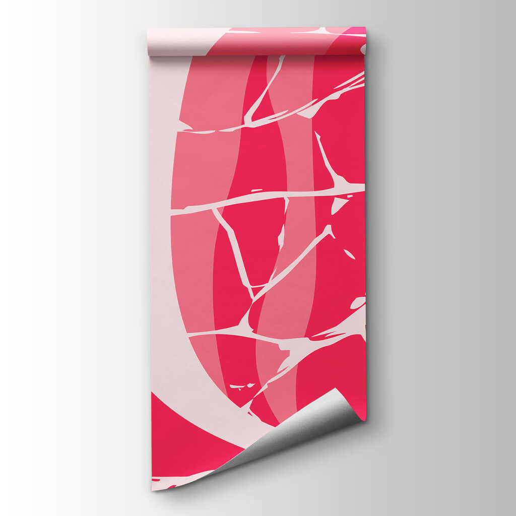 Rose aus Farbsplittern — Produktansicht