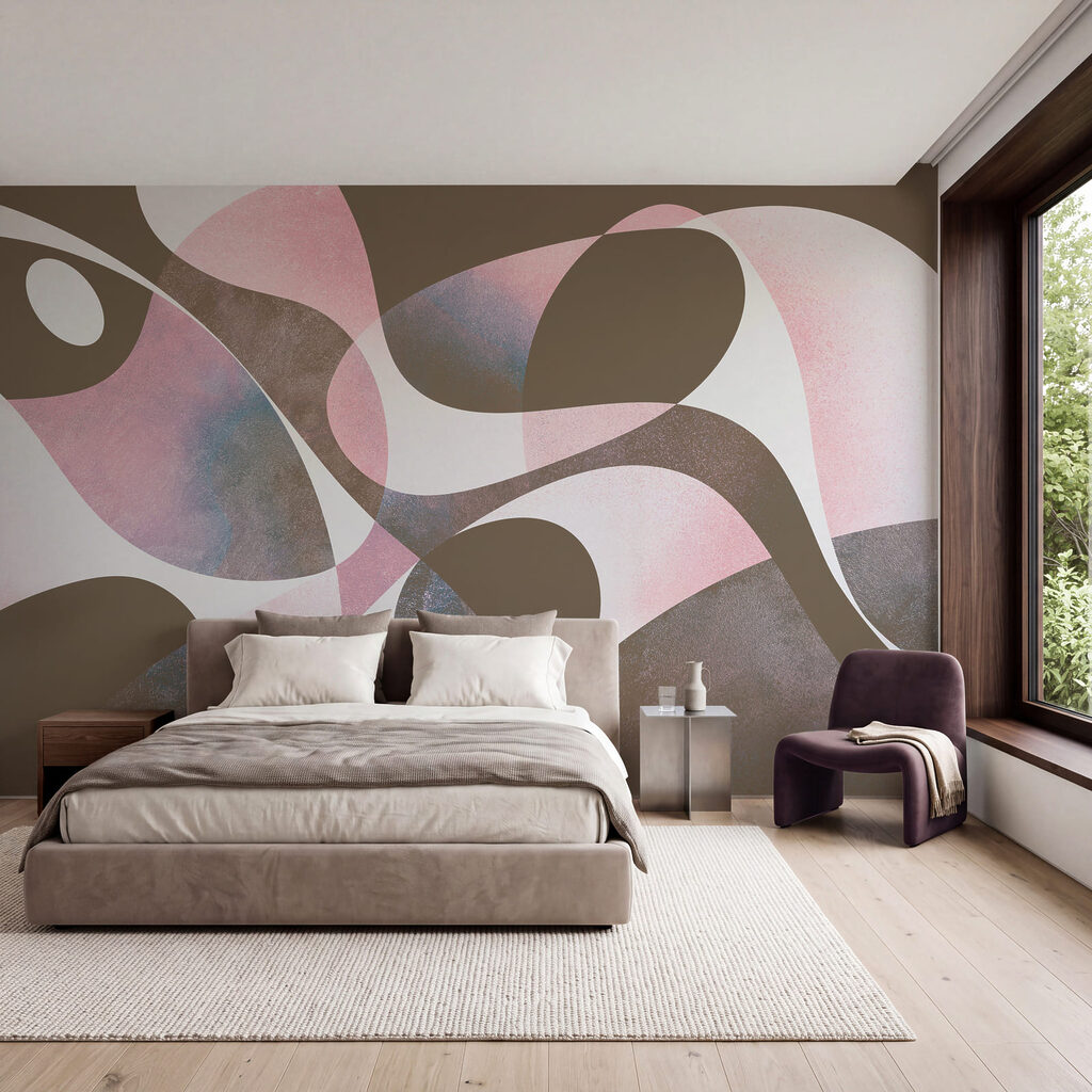 Ineinanderfließende Formen — Interieur 1