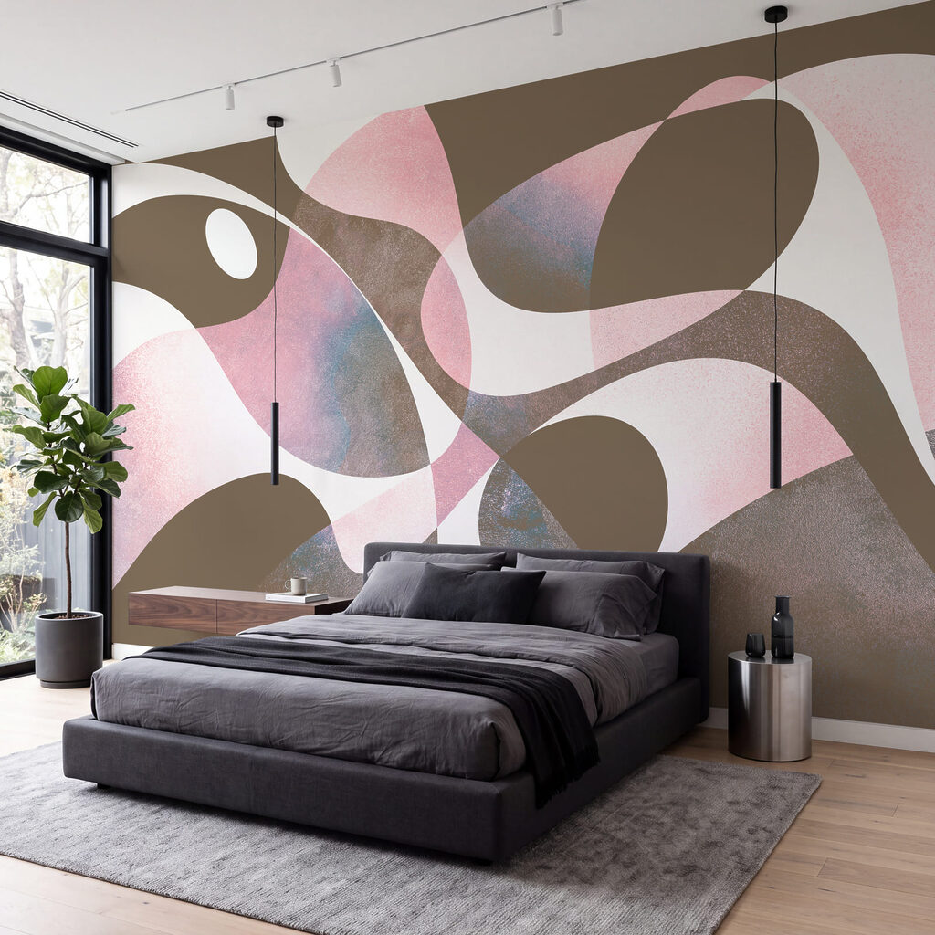 Ineinanderfließende Formen — Interieur 2