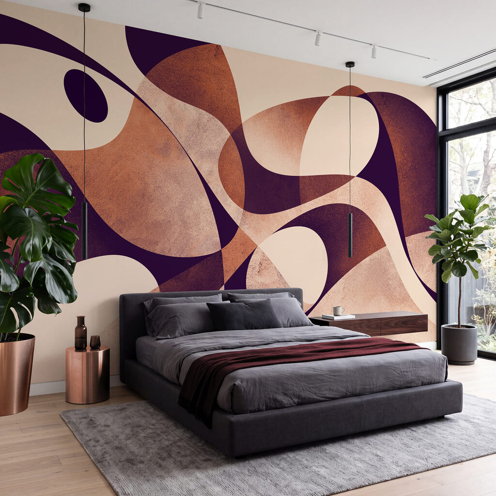Ineinanderfließende Formen — Interieur 2
