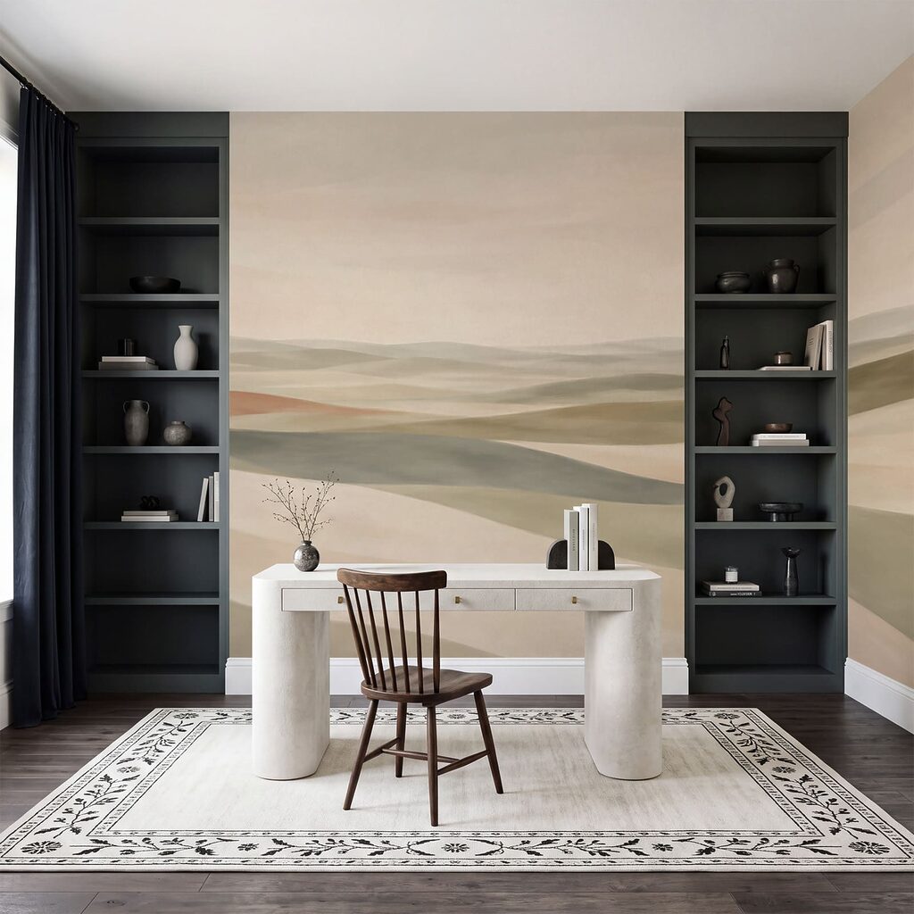 Ferne Felder in Farbschichten — Interieur 5