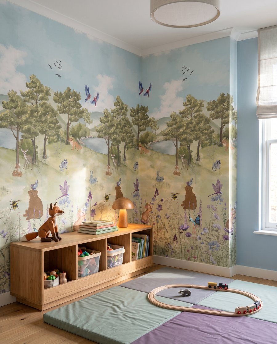 Waldfreunde zwischen Wiesenblumen — Interieur 2