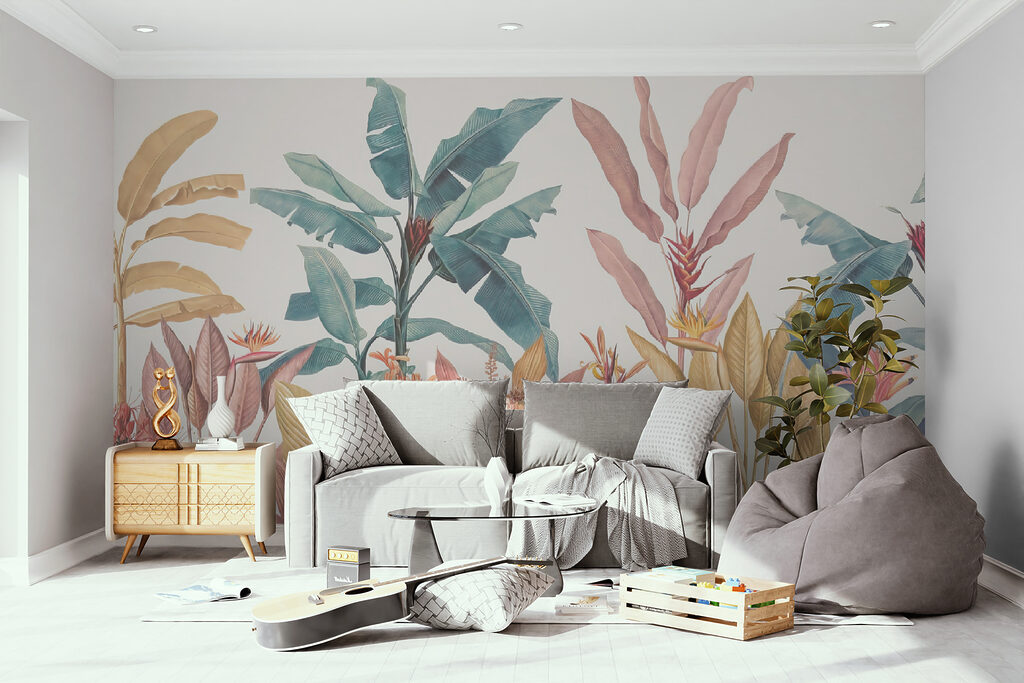 Buntes tropisches Laub — Interieur 3