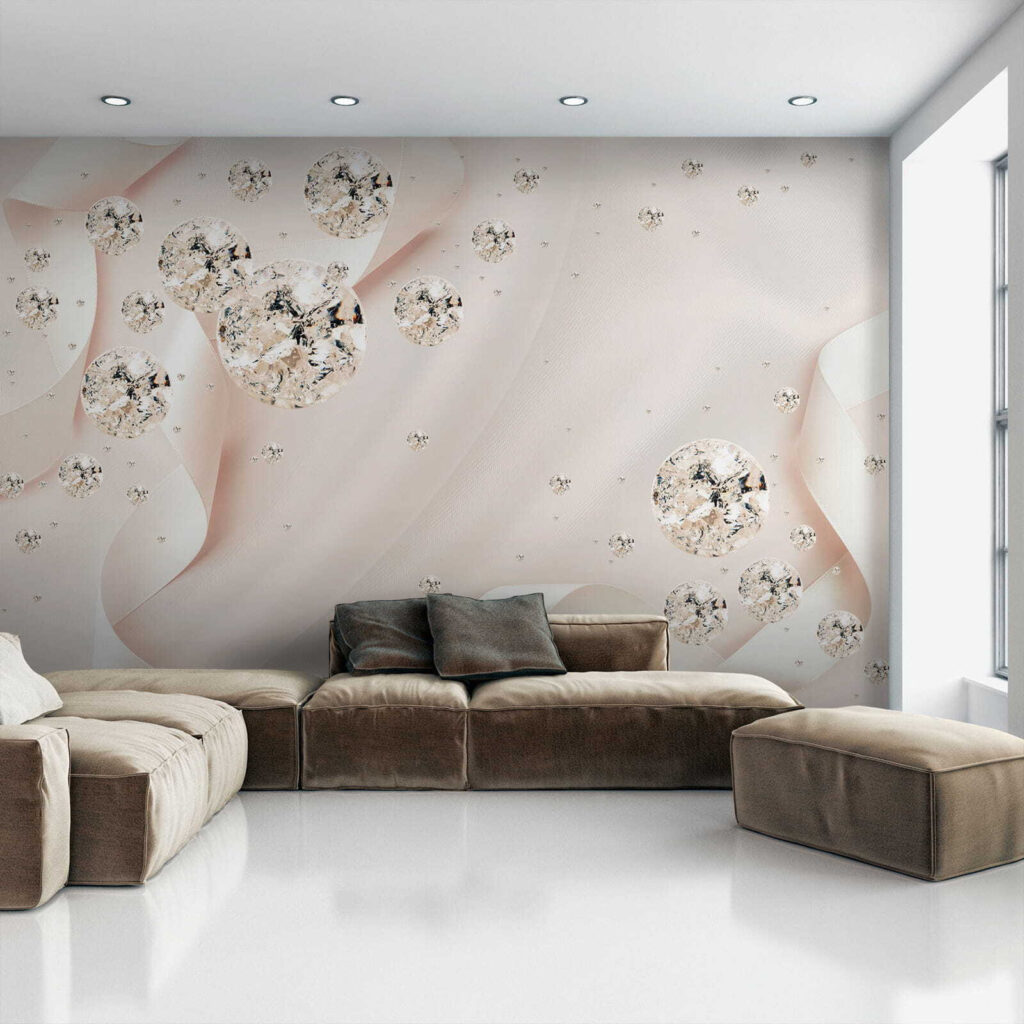 Bänder und glitzernde Kugeln — Interieur 7
