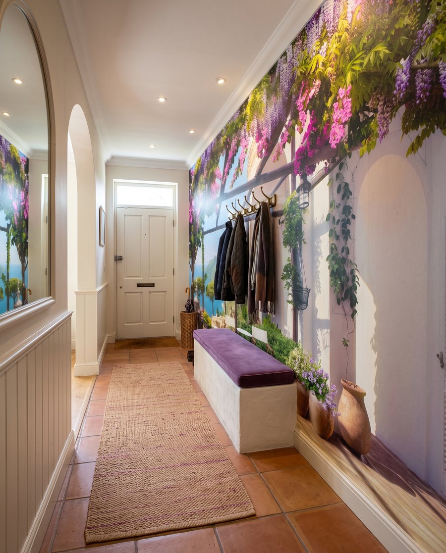 Unter der blühenden Pergola — Interieur 3