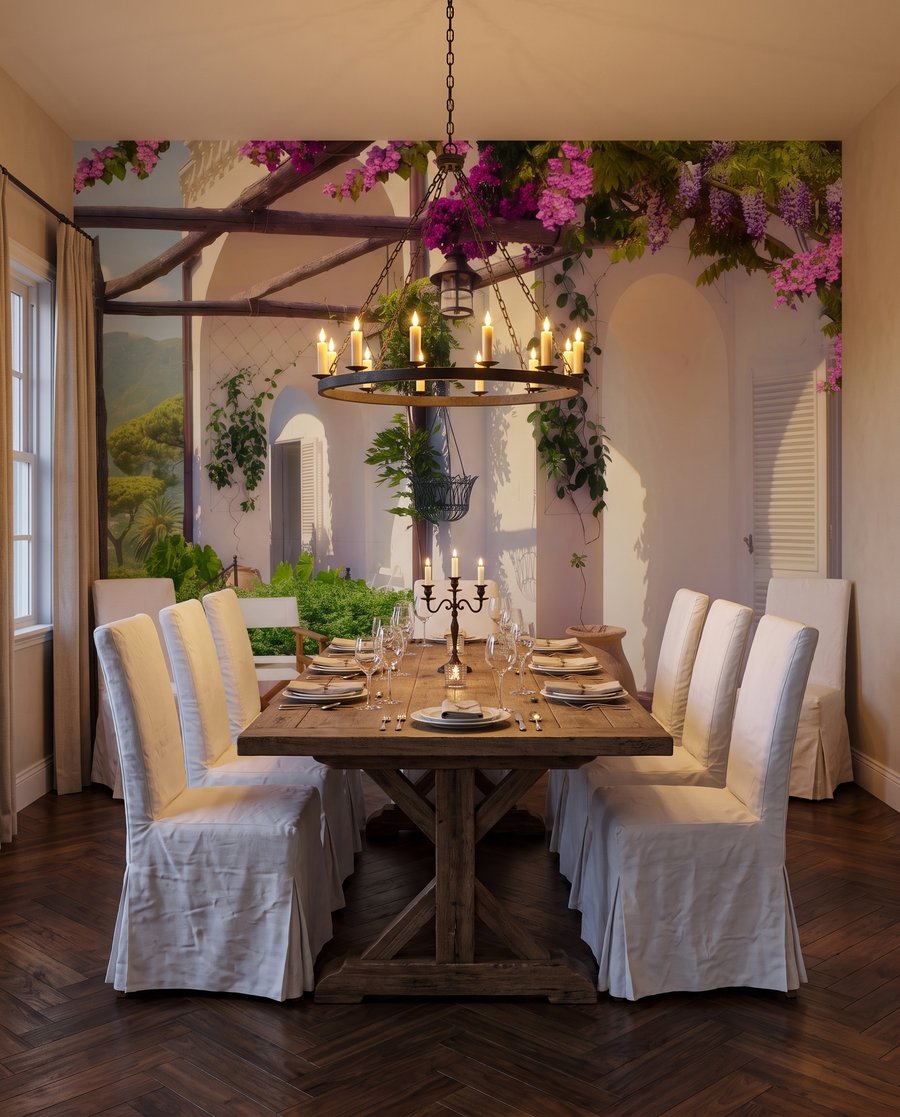 Unter der blühenden Pergola — Interieur 5