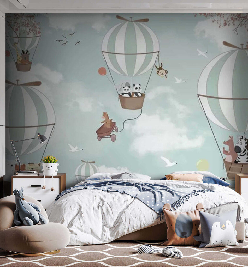Pandas im Heißluftballon — Interieur 2