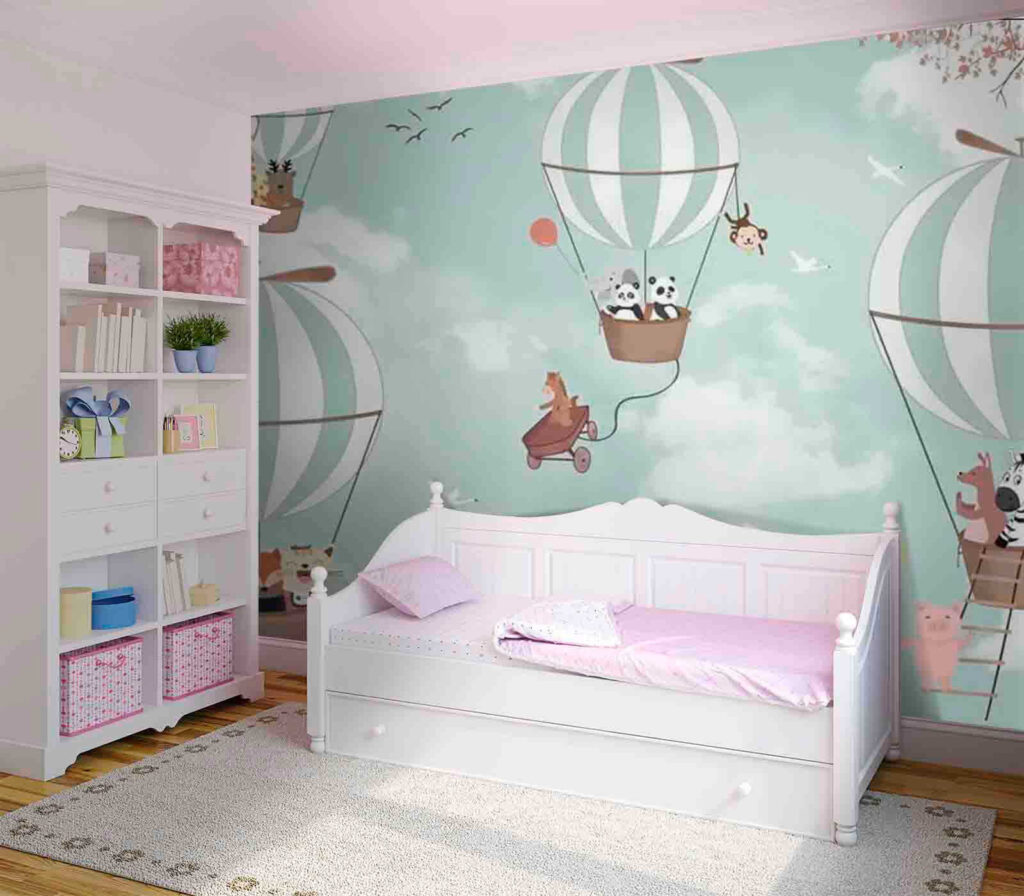 Pandas im Heißluftballon — Interieur 1