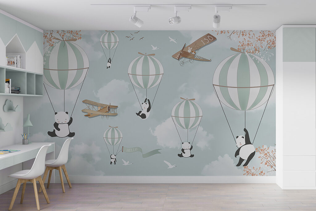 Pandas im Heißluftballon — Interieur 4
