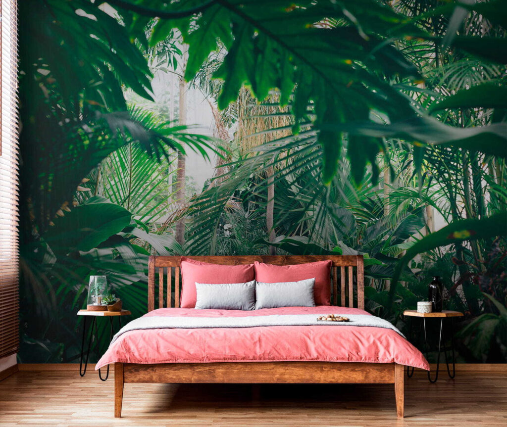 Grüne Palmblätter — Interieur 2