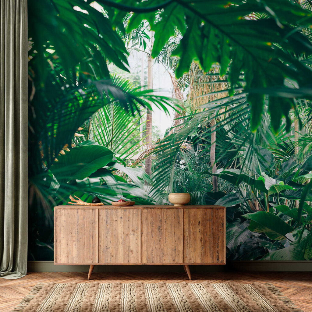 Grüne Palmblätter — Interieur 7