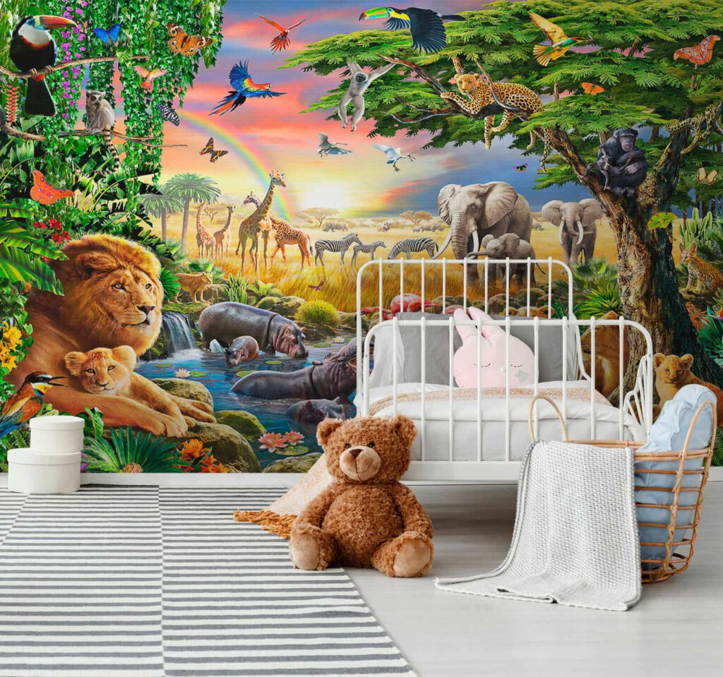 Tiere am Dschungelteich — Interieur 2