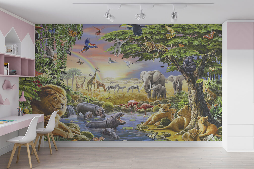 Tiere am Dschungelteich — Interieur 12