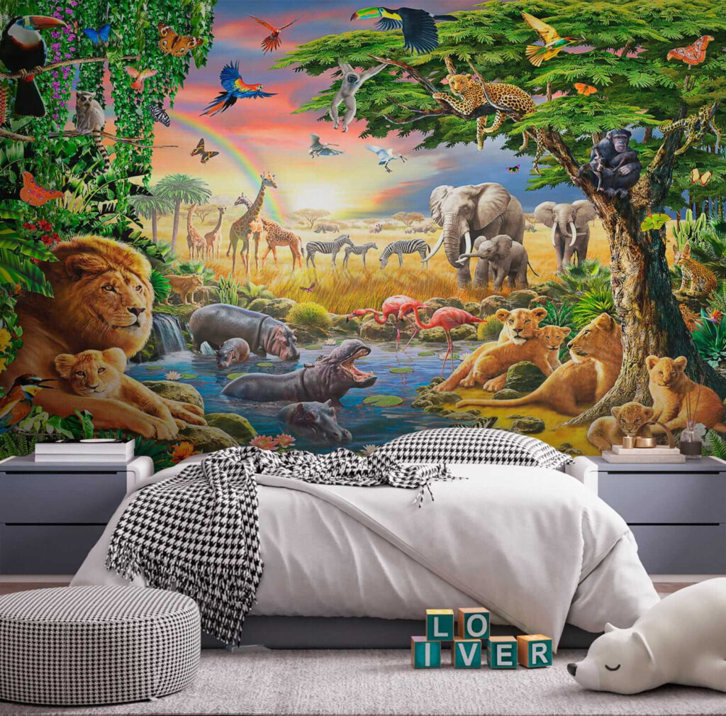 Tiere am Dschungelteich — Interieur 7