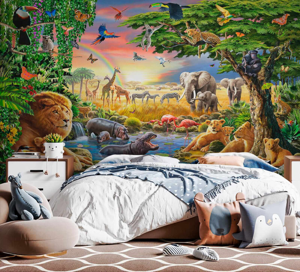 Tiere am Dschungelteich — Interieur 9