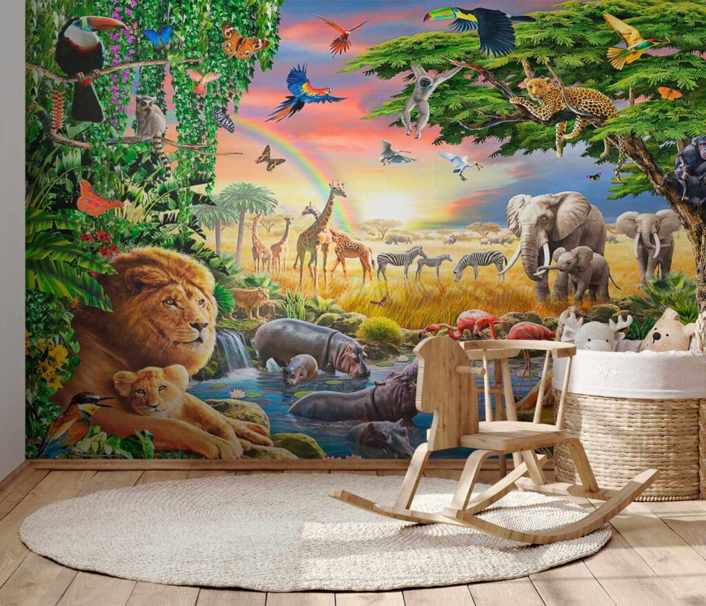 Tiere am Dschungelteich — Interieur 10