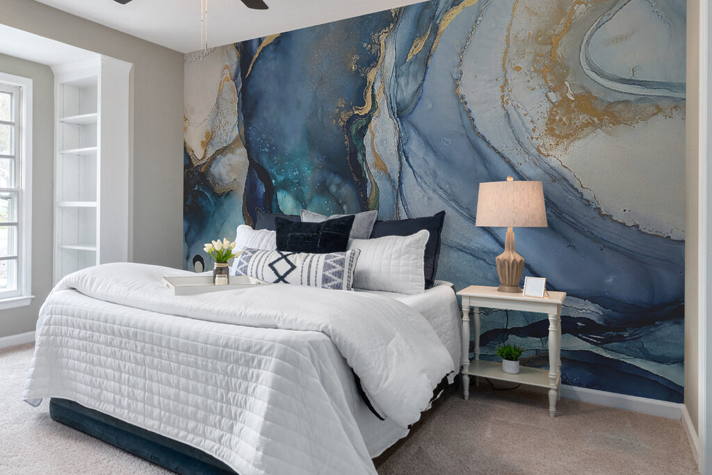 Azurblaue Schichten — Interieur 2