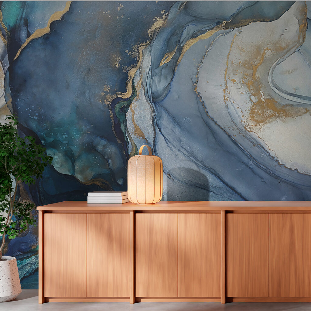 Azurblaue Schichten — Interieur 3