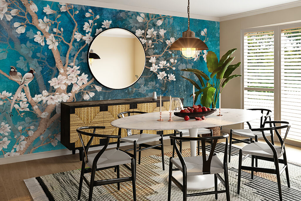 Helle Blütenzweige — Interieur 13