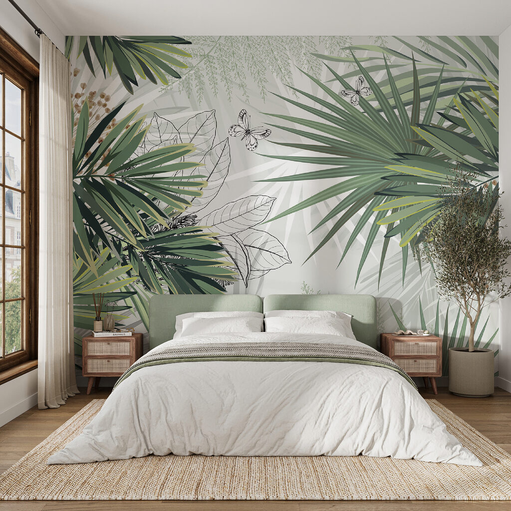 Zartes tropisches Blattwerk — Interieur 11