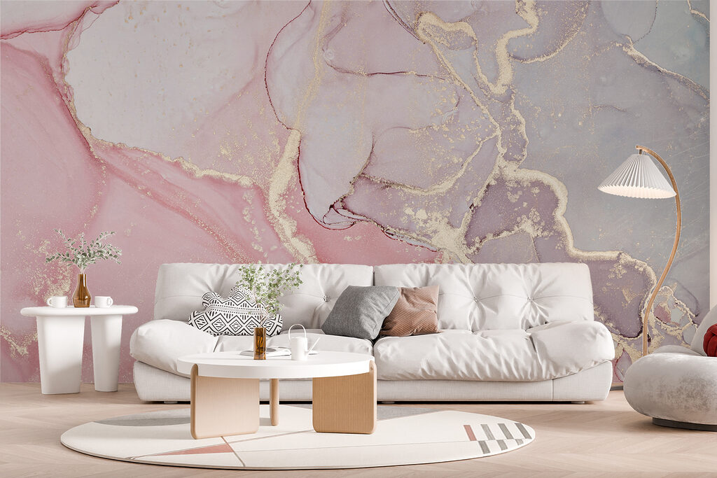 Pastellflächen mit Goldadern — Interieur 5