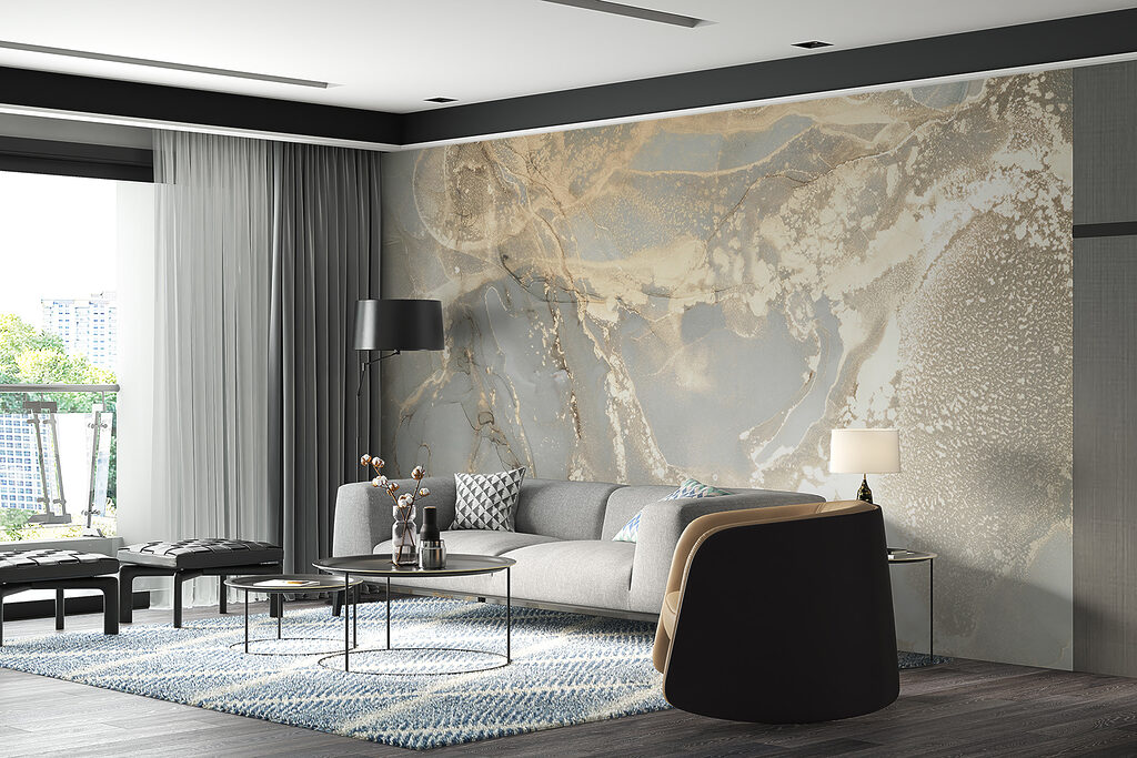 Abstraktion in sanften Tönen — Interieur 6