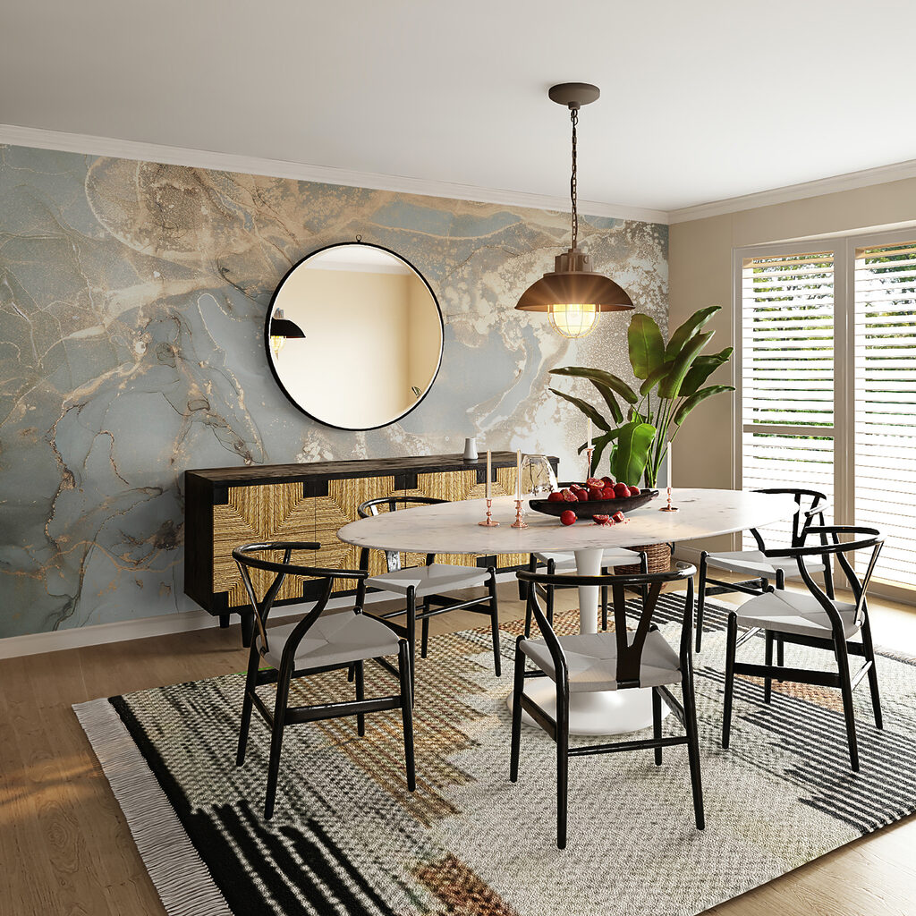 Abstraktion in sanften Tönen — Interieur 5