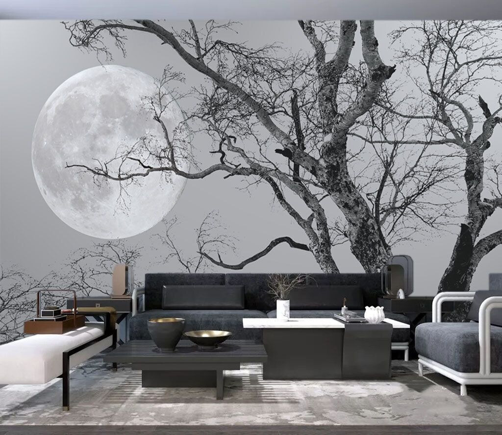 Äste vor dem Mond — Interieur 1