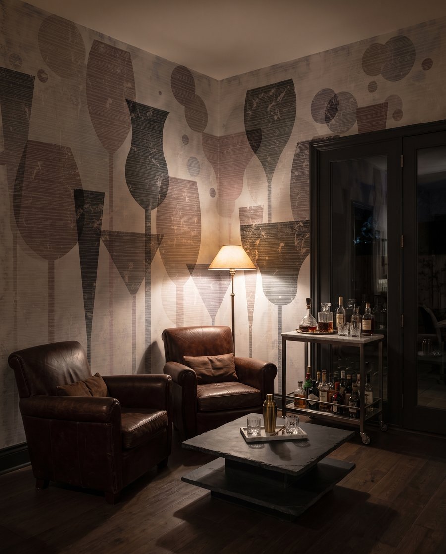 Sanfte Blütensilhouetten — Interieur 3